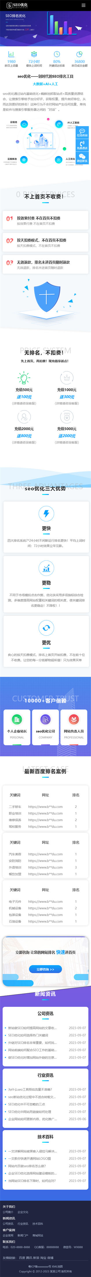 網站首頁