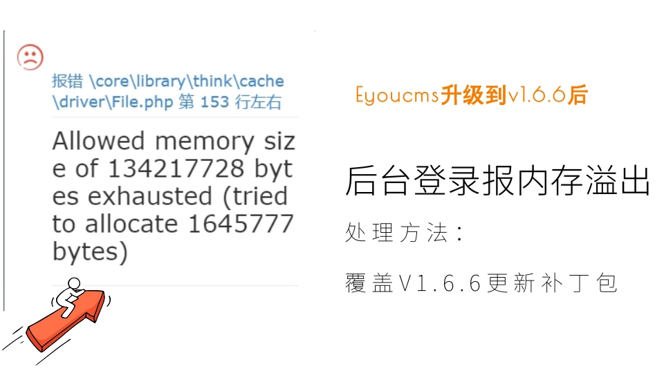 V1.6.6升級(jí)后臺(tái)登錄報(bào)內(nèi)存溢出問題處理教程